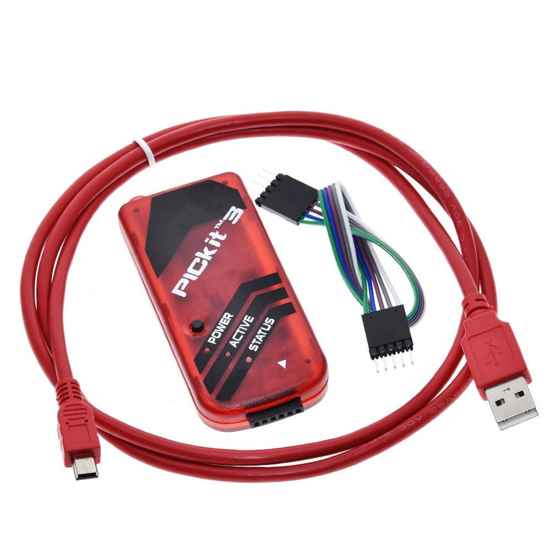 [Australia - AusPower] - PICKIT3 Programmer + PIC ICD2 PICKit 2/3 Programming Adapter Universal Programmer Seat FZ0508 