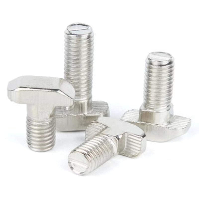 [Australia - AusPower] - 20 Pcs M8 x 25mm Thread T Slot Drop-in Bolt T-Bolt Hammer Head Bolt T Screw Stud for 3030 Series Standard 8mm T-Slot Aluminum Extrusion Profile (3030 Series) M8x25mm 