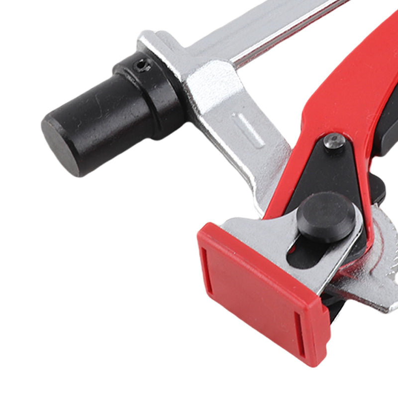 Sanpyl Hold Down Clamp, 20mm Base, Bench Dog Clamp, 13.5 x 6.5mm Rail, Self Aligning, Ratchet Mechanism