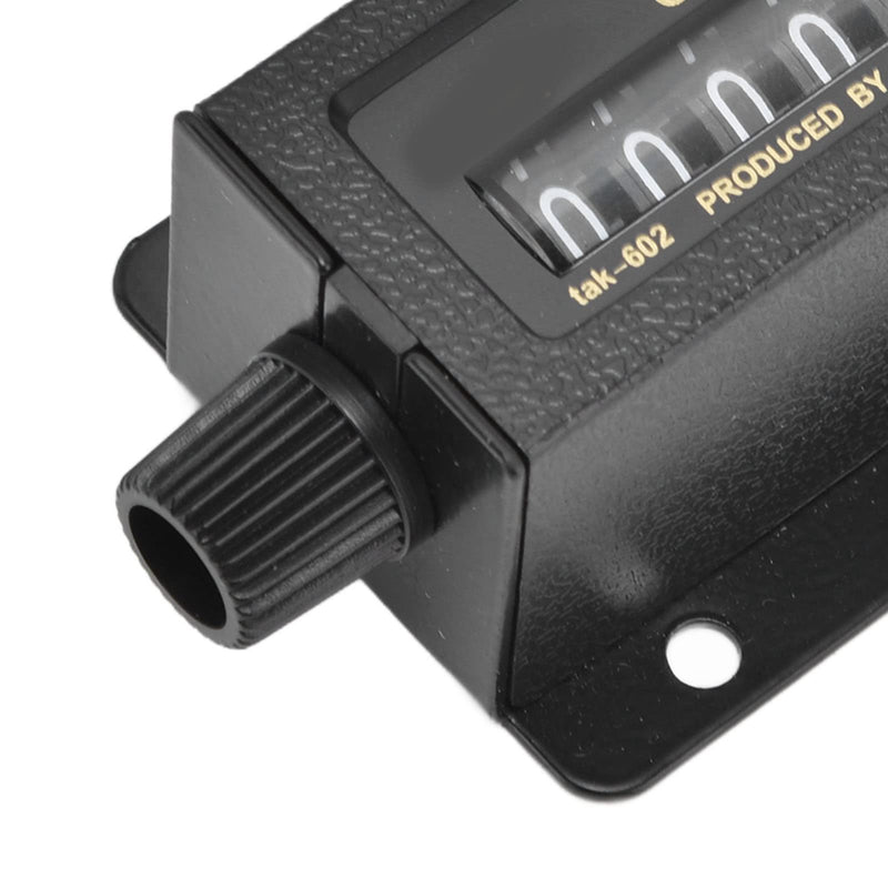 [Australia - AusPower] - Bale Counter, Mechanical Counter Reset Function, Durable Clear Glass Mirror Design, Precise 5-Digit Counting Tool, Bale Counter, Mechanical Components 