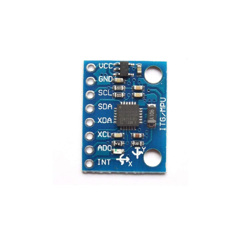 [Australia - AusPower] - 10 Pieces GY-521 MPU-6050 MPU6050 3 Axis Accelerometer Gyroscope Module 6 DOF 6-axis Accelerometer Gyroscope Sensor Module 16 Bit AD Converter Data Output IIC I2C for Arduino 