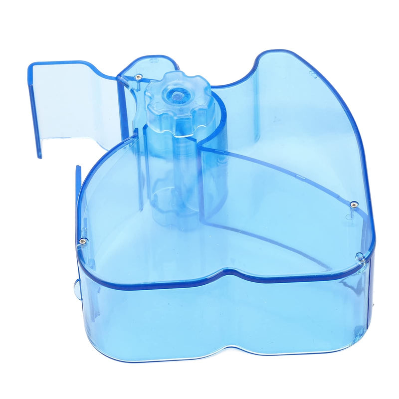 [Australia - AusPower] - YUYTE Cotton Roll Dispenser, Cotton Roll Box, Blue ABS Plastic, Streamlined Design, 