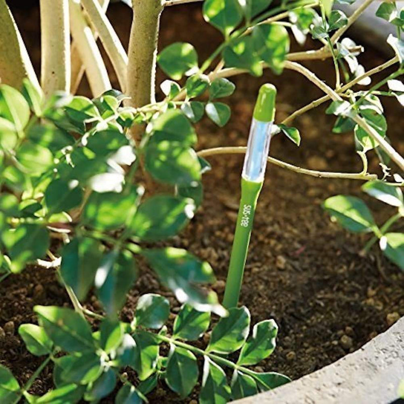 [Australia - AusPower] - IPPINKA Sustee Aquameter, Set of 4, Plant Soil Moisture Sensor (Green, Medium) 