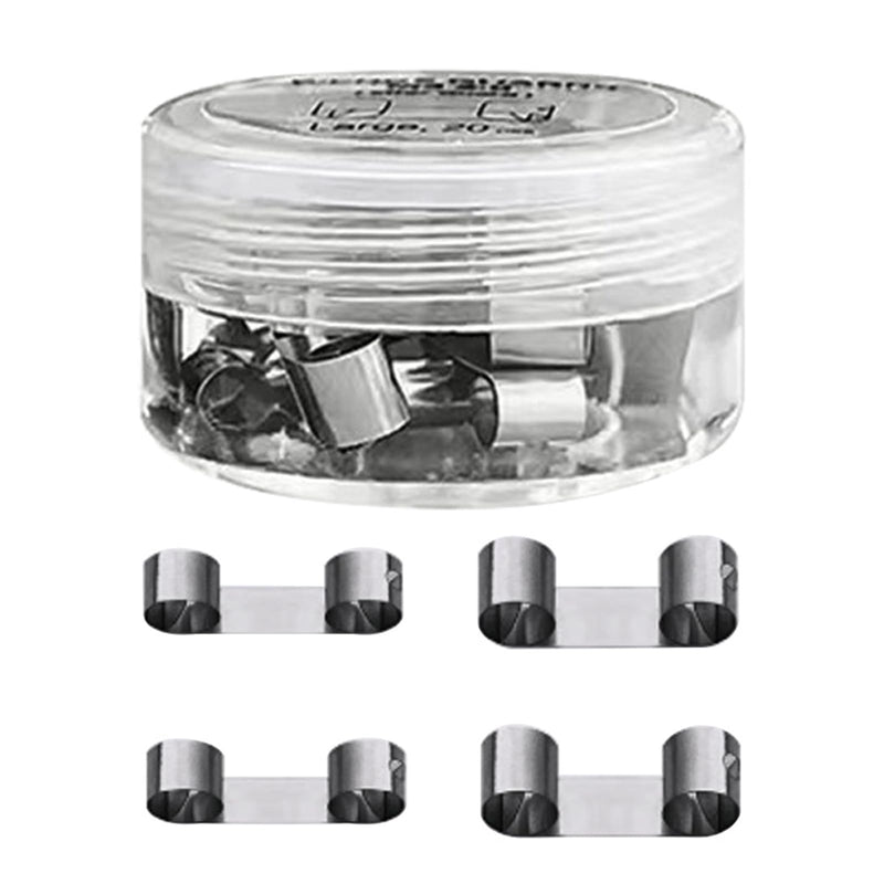 [Australia - AusPower] - Dental Adjacent Tooth Protection Matrix, Autoclavable Sectional Contoured Matrices Baffle Type Matrix Dentistry Tools Materials.-L Large 