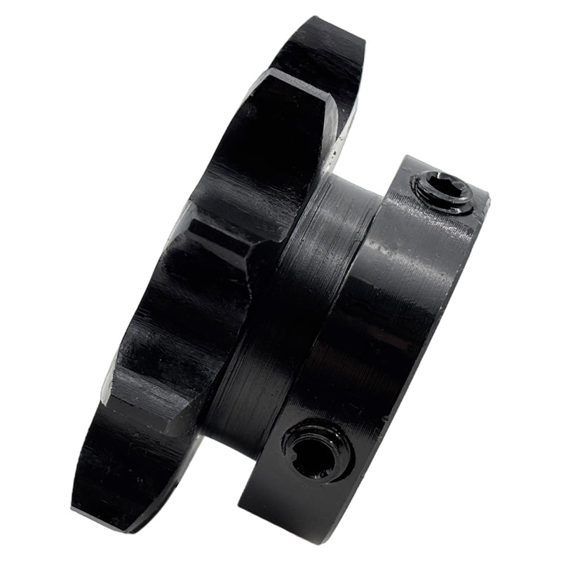 [Australia - AusPower] - #60 Roller Chain Sprocket Type B 1 inch Bore 10 Tooth, Hardened Antirust 1045 Steel Drive Sprockets 60B10-1 