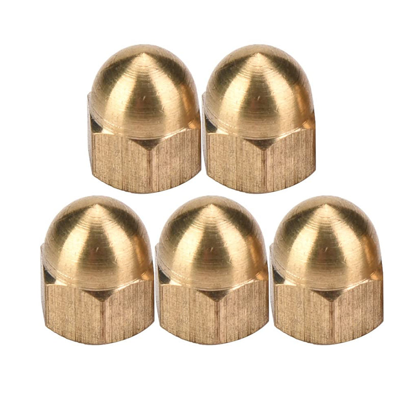 [Australia - AusPower] - Brass Acorn Nut, Dome Cap Nut, Professional Repair Accessories for Furniture Machinery Repair Hardware(M5(20PCS)) M5(20PCS) 