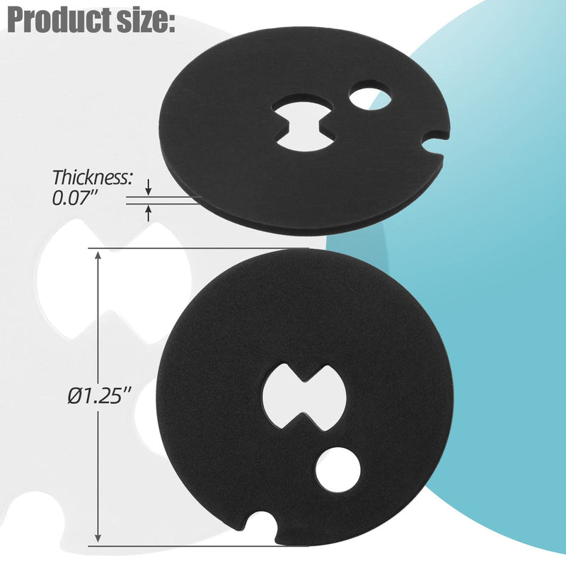 [Australia - AusPower] - Water Softener Venturi Gasket for Kenmore - Parts # 7204362 Compatible with Whirlpool, Kenmore, GE, Morton SystemSaver, North Star Water Softner (Pack of 4) 