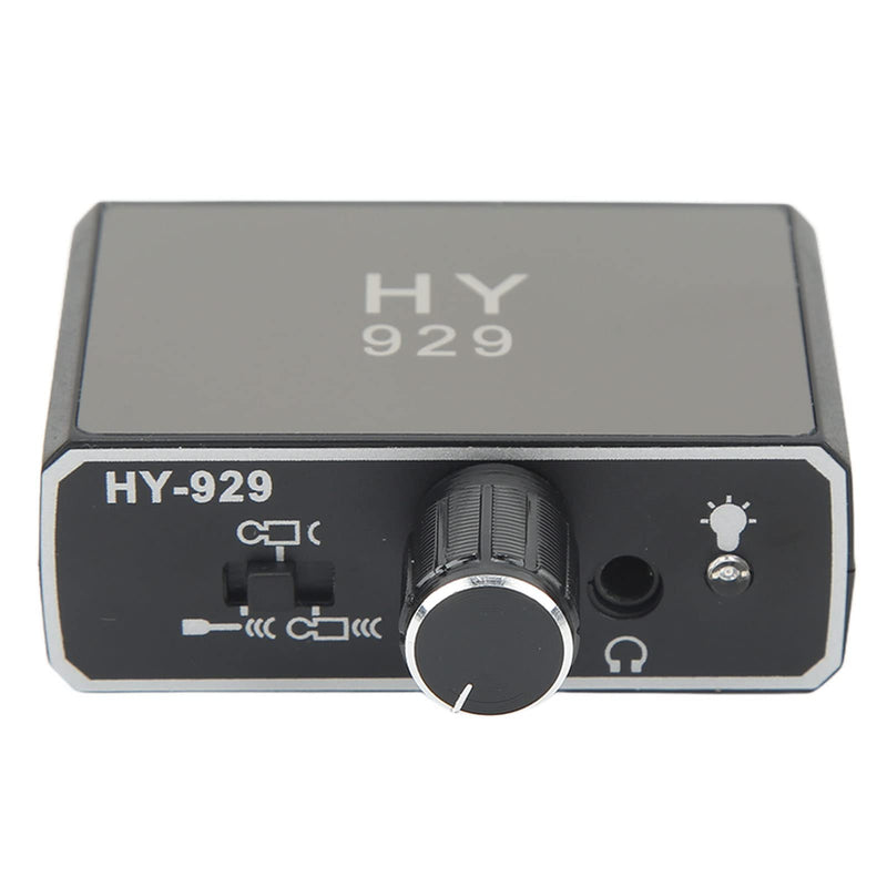 [Australia - AusPower] - Underground Water Leak Detector Water Pipe Leakage Detector, Pipe Leak Detector High Strength Sound Intensifier with Headset AC100-240V for Site Construction Plumbing Leak US Plug 