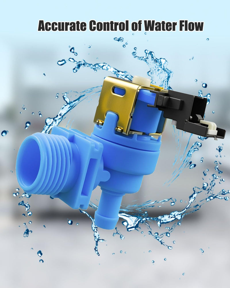 [Australia - AusPower] - W10327250 W10327249 Dishwasher Water Inlet valve & floating switch component Assembly Fit for Wtchen Aid Kenmore Amana Maytag Jenn-Air Dishwasher Replace W10195047 AP6016738 PS11750031 