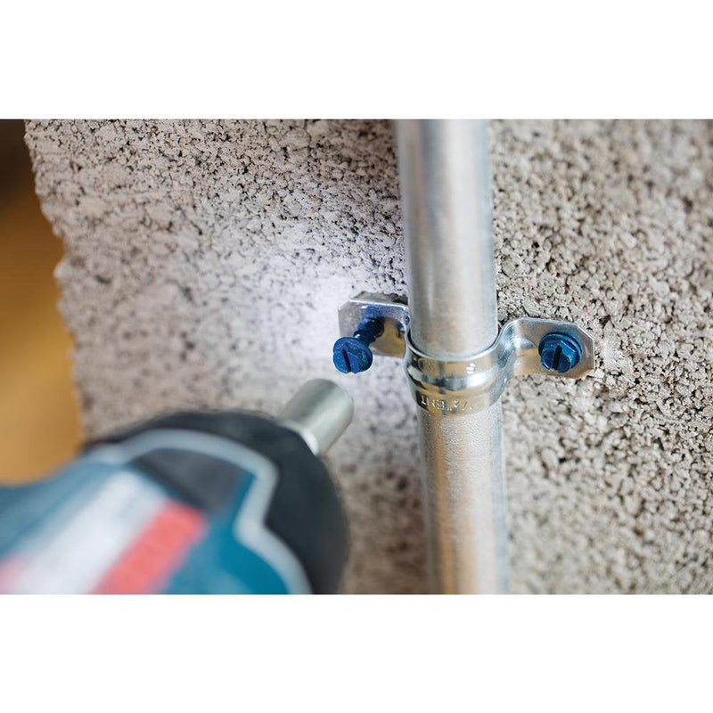 [Australia - AusPower] - ITW Brands Tapcon Hex Washer Head Concrete Anchors (1/4" X 4" (100 Screws with BIT)) 1/4" X 4" (100 SCREWS WITH BIT) 