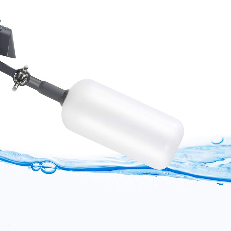 [Australia - AusPower] - meekoo Float Ball Valve, 1.57 Inch Male Automatic Fill Feed Humidifier Tank Water with Adjustable Arm for Ponds, Livestock Water Trough, Aquariums, Aquaculture, Hydroponics and Reservoir(6 Pack) 6 