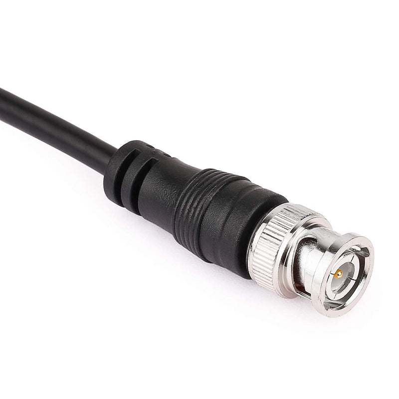 [Australia - AusPower] - CLDIY BNC Double Alligator Clip Test Cable Probe Lead Oscilloscope Test, Oscilloscope Probes BNC to Alligator Clip 92 cm/36.2 inches (5 Pieces) BNC alligator clamp test lead 