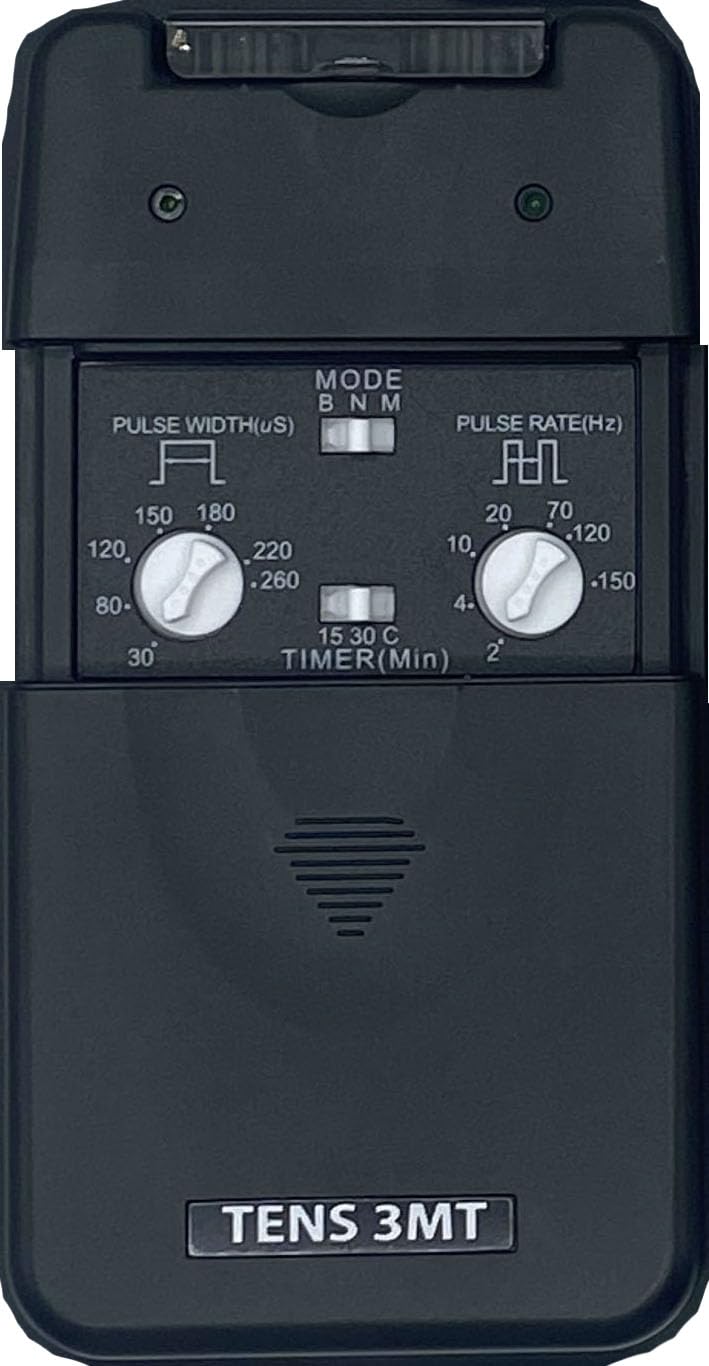 [Australia - AusPower] - Therapist’s Choice® TENS Unit Muscle Stimulator with Accessories – TENS Unit Muscle Stimulator for Back Pain Relief, TENS Machine, Neck Pain, Sciatica Pain Relief, Nerve Pain Relief 