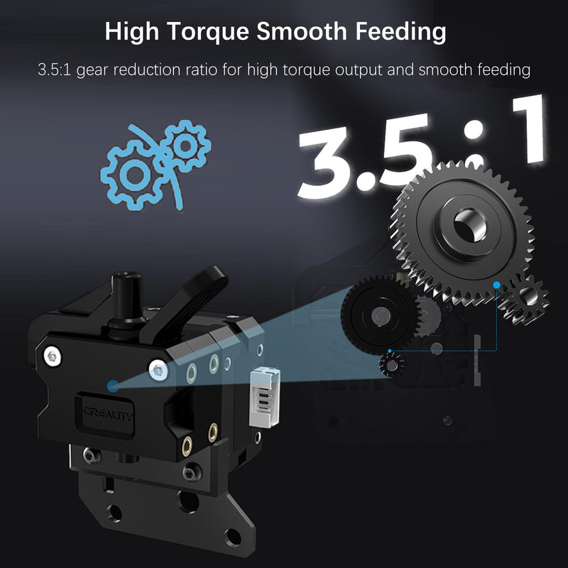 [Australia - AusPower] - 2023 Official Creality Ender 3 Neo Sprite Direct Drive Sprite Extruder Kit, Dual Gear Extruder SE-Neo Creality Ender 3 Neo/Ender 3 V2 Neo/Ender 3 Max Neo/Ender 2 Pro 3D Printers, for Neo Version 