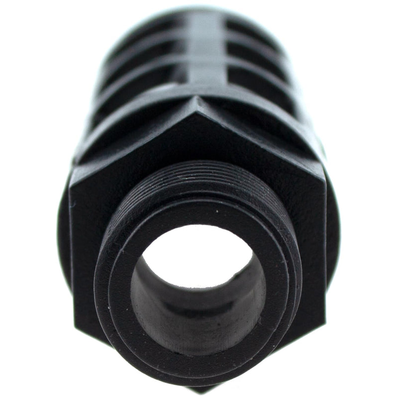 [Australia - AusPower] - TAODAN 10pcs Plastic Exhaust Air Silencer, 1/4" Air Line Pneumatic Muffler Black Air Compressor Fitting 1/4 inch 10pcs 