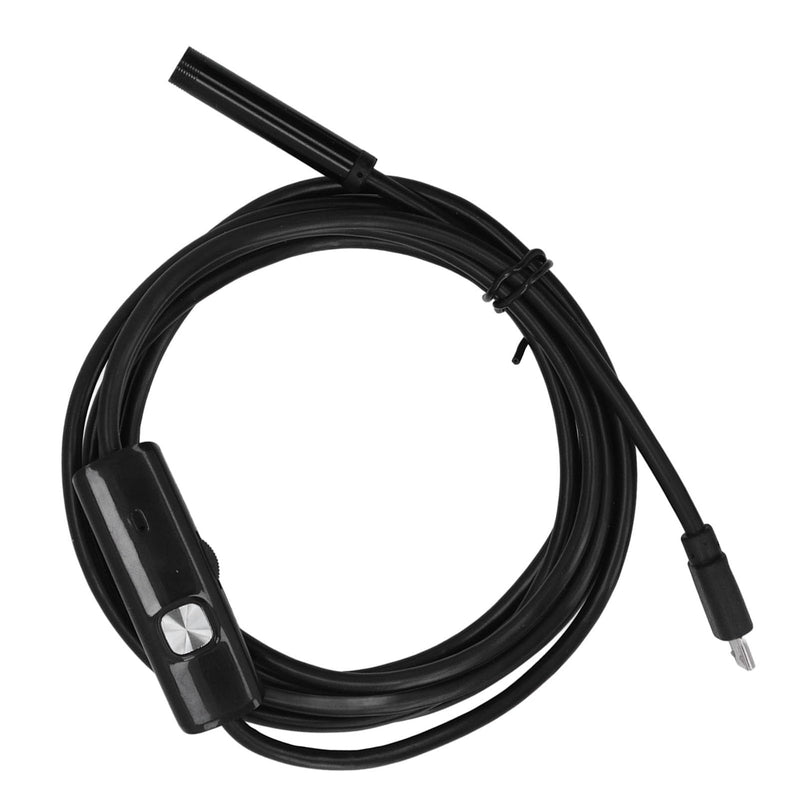 [Australia - AusPower] - Endoscope Camera,USB Industrial Endoscope with 6 LED Lights 7mm Probe Pipe Inspection Camera IP67 Water Compatible for Android, Windows (1M) 1M 
