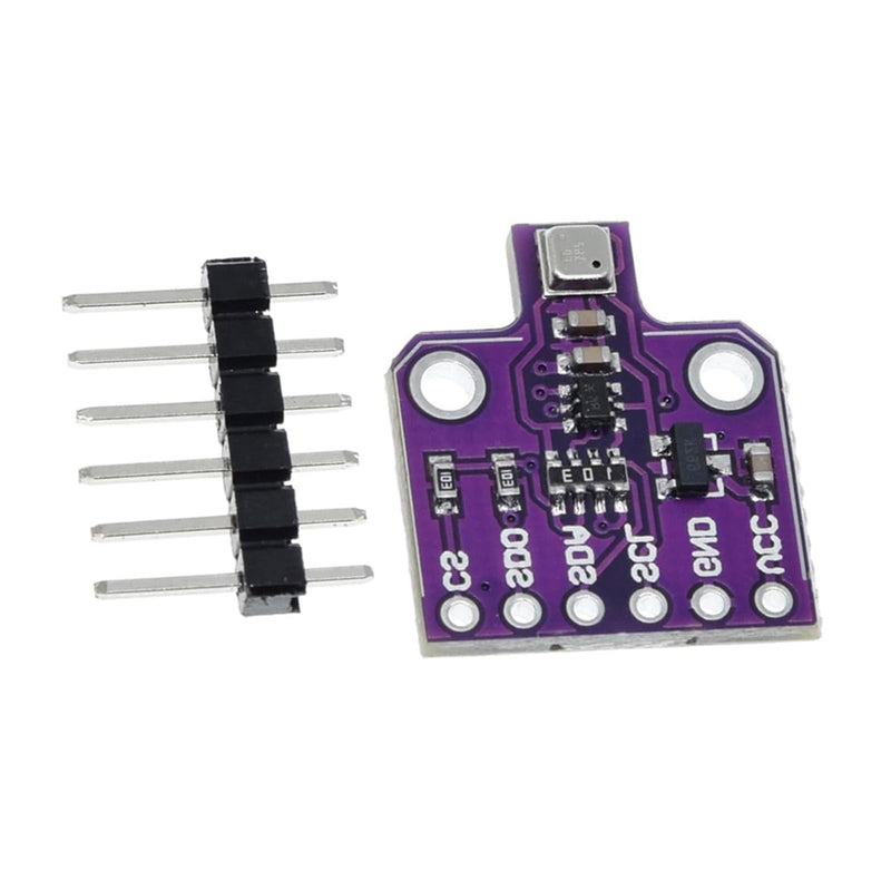 [Australia - AusPower] - 2 packs BME680 Digital 4-in-1 Environmental Sensor Module - Temperature/Humidity/Barometric Pressure/VOC Gas Monitoring via I2C/SPI, High Precision (±3%),5V DC 