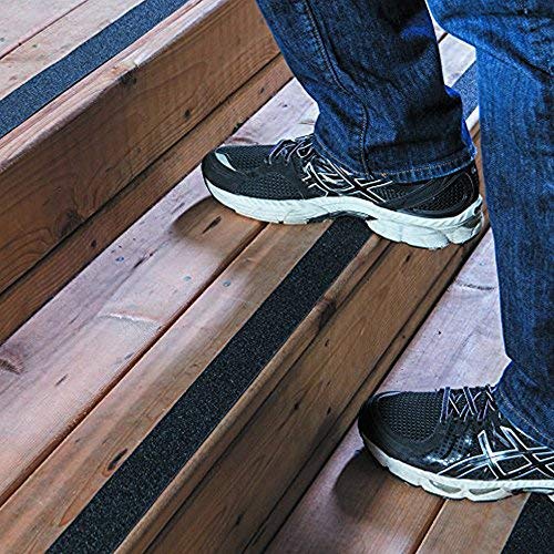 Gator Grip® 2 Inch x 60 Ft Anti-Slip Adhesive Tape, 60 Grit, Indoor/Outdoor, for Stairs, Docks, Boats & Ramps, Black, SG3102B 2 Inch x 60 Foot