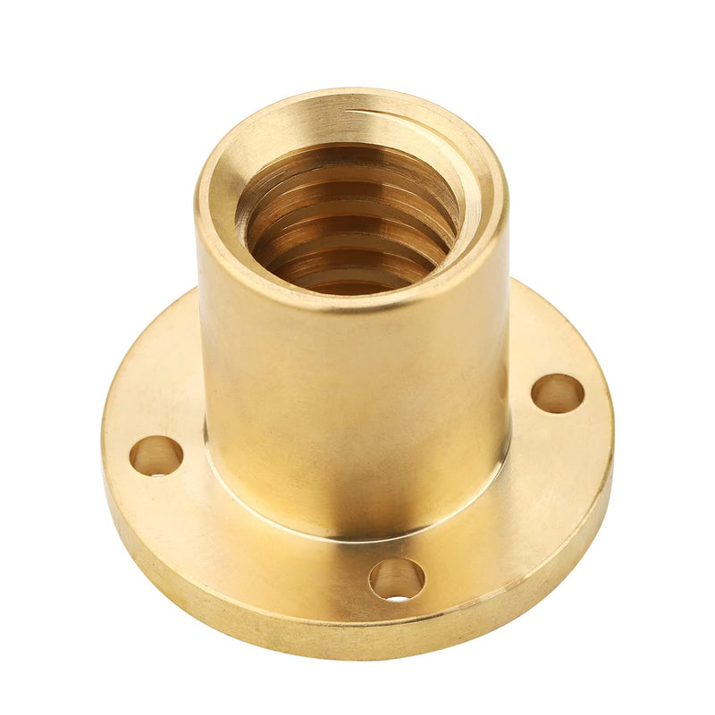 [Australia - AusPower] - T8 8mm Lead Screw 700mm/27.56" with Brass Nut for 3D Printer Machine Z axis (Picth of Screws: 2mm, Lead: 8mm) T8 - Pitch2 - Lead8 L: 27.56" / 700mm 