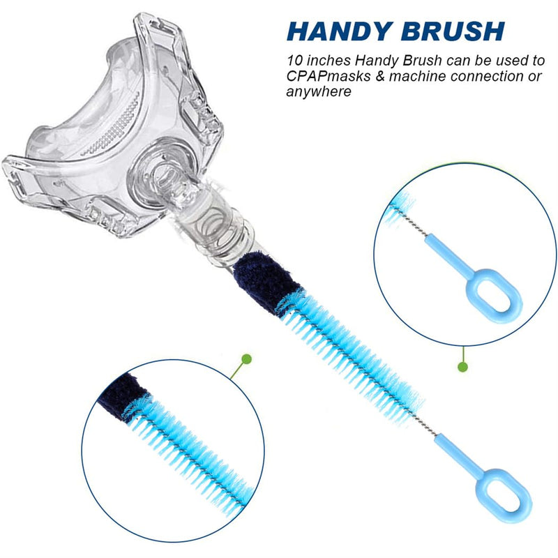 CPAP Hose Cleaning Brush Double-Sided Hose Brush CPAP Cleaning Set CPAP Hose and Mask Cleaning Brush Suitable for All CPAP Hose Types