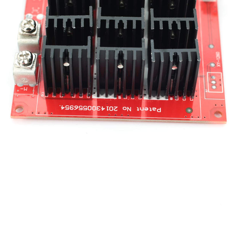 DEVMO Motor Controller,PWM DC Motor Speed Controller 10-50V 60A High Power HHO RC Driver PWM Controller Module 12V 24V 48V 3000W Extension Cord with Switch