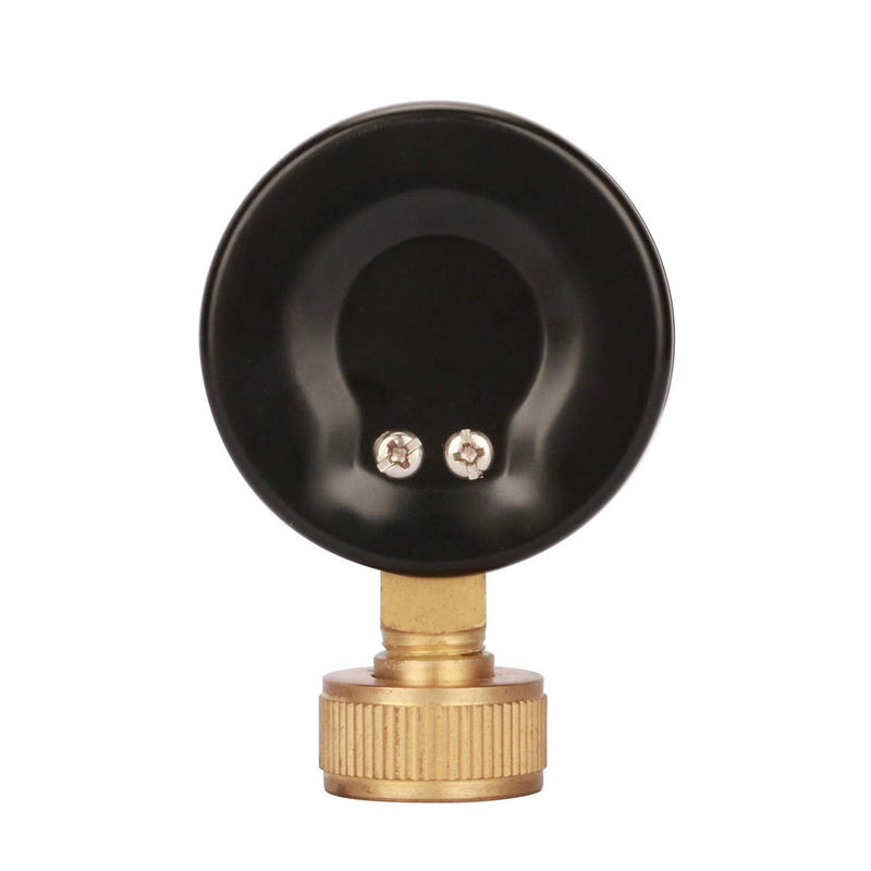 [Australia - AusPower] - MEASUREMAN 2-1/2" Water Pressure Test Gauge, 3/4" Female Hose Thread, 0-200 psi/kpa with Maximum Pressure Memory 2-1/2" Dial 