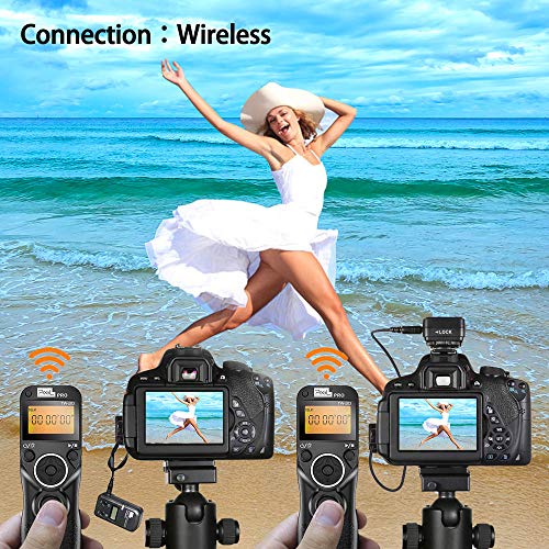 Wireless Remote Shutter Compatible for Nikon, Pixel TW-283 DC2 Wireless Shutter Release Remote Control Compatible for Nikon Z7 Z7II Z6 Z6II Z6III Df D90 D7500 D3300 D3100 D3200 D5000 D5500 D7200 D7000 TW283/DC2