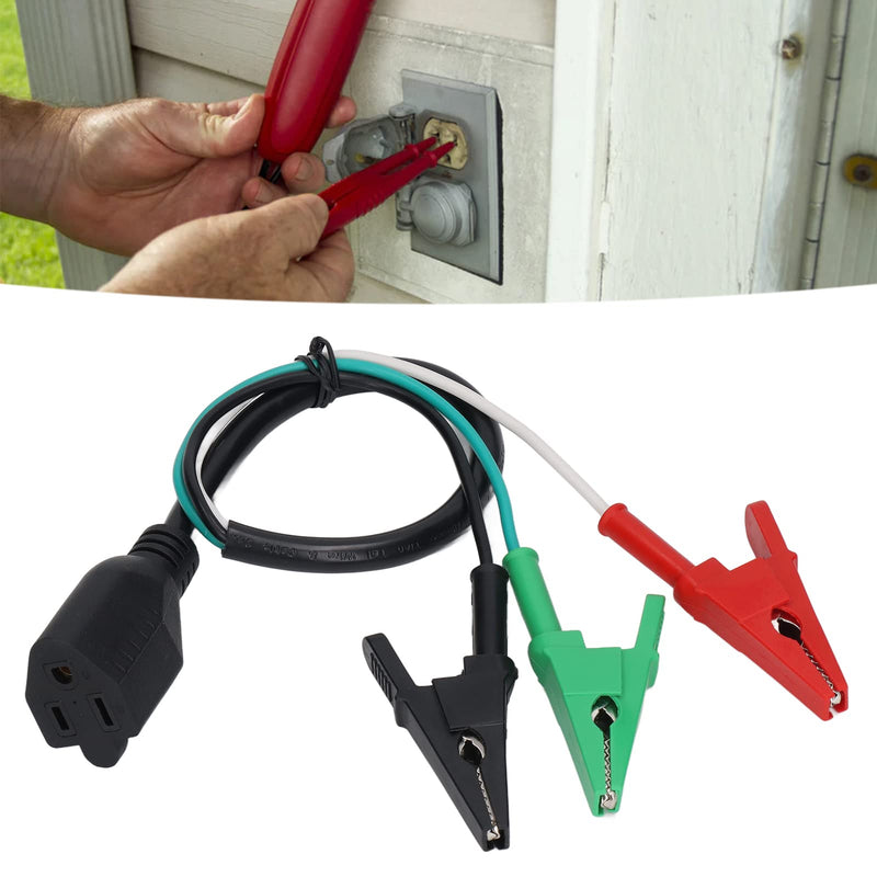 [Australia - AusPower] - Garosa HVAC Adaptor Cord Clip Stable PVC Adaptor Cord with Test Pen AC Tool to Measure and Equipment for 69522 69411 120V 