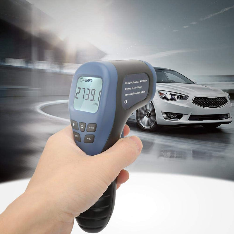 [Australia - AusPower] - TL900 Digital Tachometer Meter,Non Contact RPM Tachometer Speed Gauge Tester 