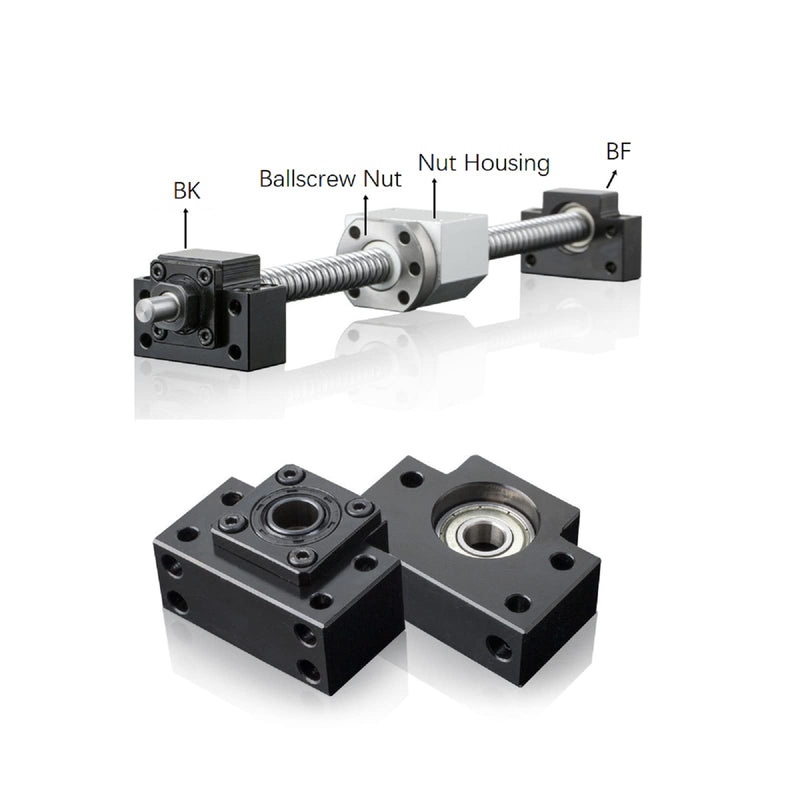 [Australia - AusPower] - BK15 BF15 Bearing End Blocks, for Ballscrew 20mm Linear Motion CNC Ball Screw SFU2004 SFU2005 SFU2010, with Deep Groove Ball Bearing BK BF 20mm Ballscrew 