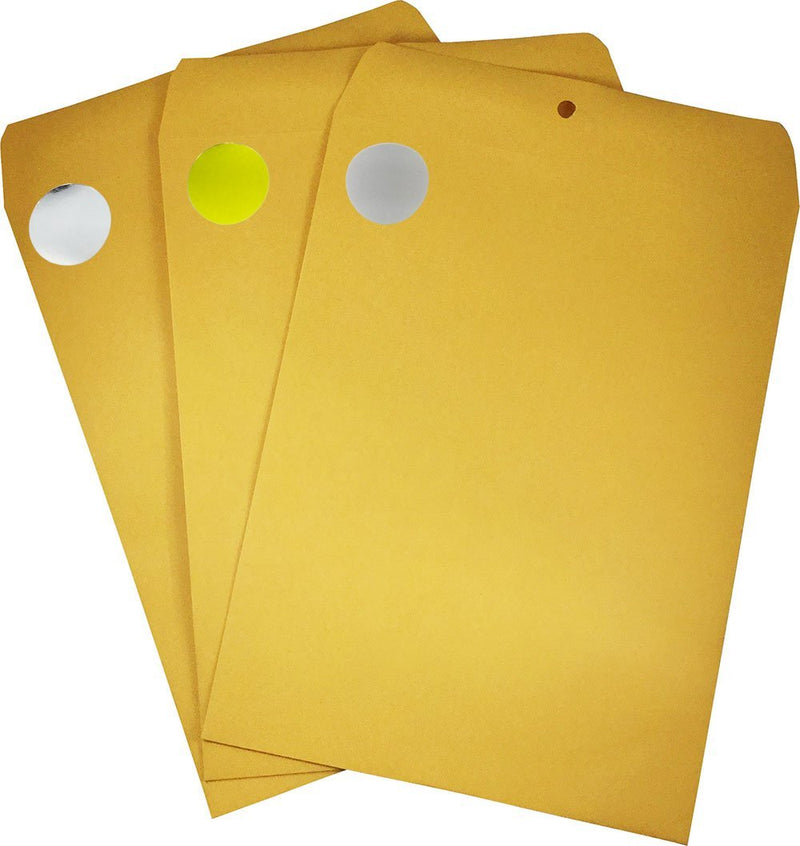 Metallic Silver Color Coding Labels for Organizing Inventory – 1 Inch Round Circle Dots, 500 Total Adhesive Stickers on a Roll – Metallic Plastic – Made in the USA Metallic Silver
