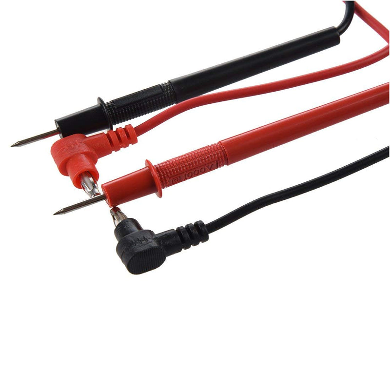 [Australia - AusPower] - 1 Pair Black and Red 4mm Banana Plug Multimeters Meter Probe Lead 26" Long Test Probes and Leads Electrical Testing 