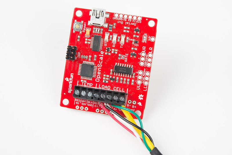 [Australia - AusPower] - SparkFun OpenScale Simple-to-use Open Source Solution for Measuring Weight and Temperature Includes HX711 24-bit ADC for weigh Scales TMP102 FT231 with mini USB, for USB to Serial Connection 