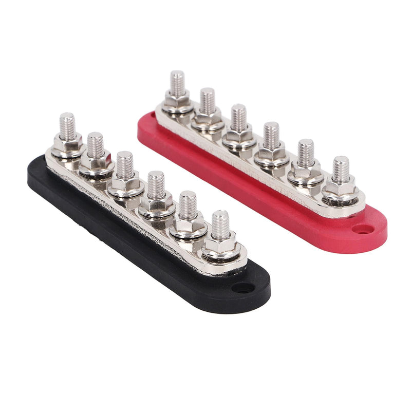 2pcs Terminal Busbar 300A 12-48V Busbar 300A 12-48V Power Distribution Blocks