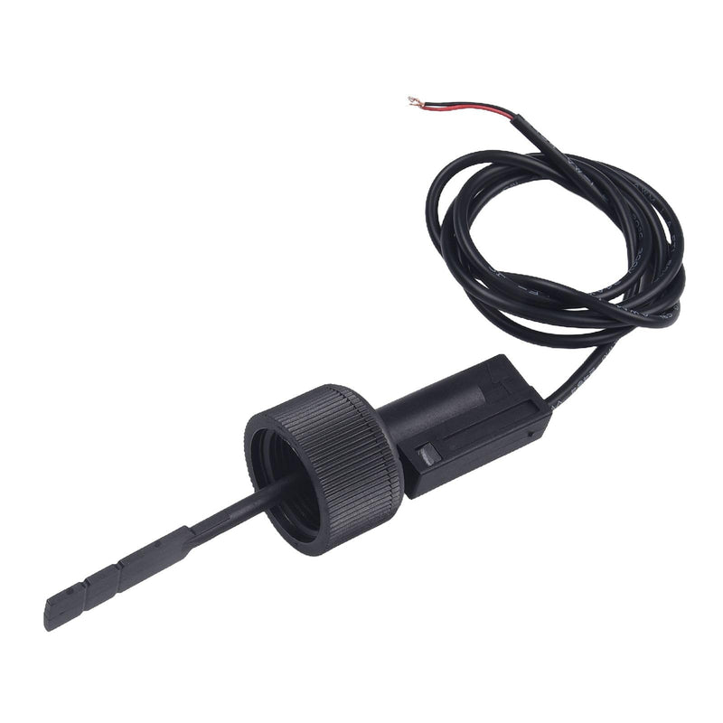 Water Flow Switch Flow Switch for Pool Equipment Water Paddle Flow Switch Sensor for Heat Pump Water Heater Air Conditioning Water Meter Flow Sensor (Pack of 1) black