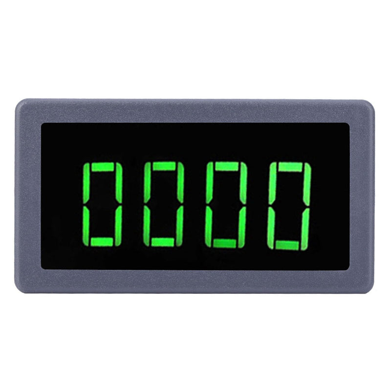 [Australia - AusPower] - Hall Proximity Switch Magnetic Sensor Speed Knife Green 4 Digit LED Motor Speed Knife for Chainsaw Lawnmower Air Compressor Generator (Tachometer) Tachometer 