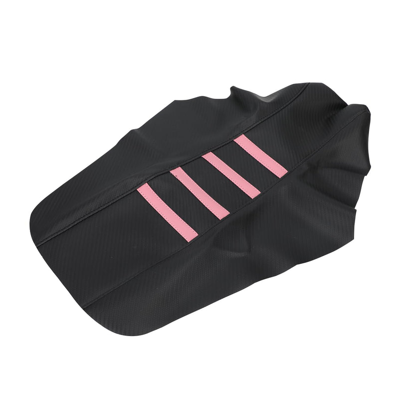 Ribbed Dirt Bike Seat Cover for CRF50 CRF50F XR50 CRF 50 50F Pit Bike Non-Slip Surface Protector Pink