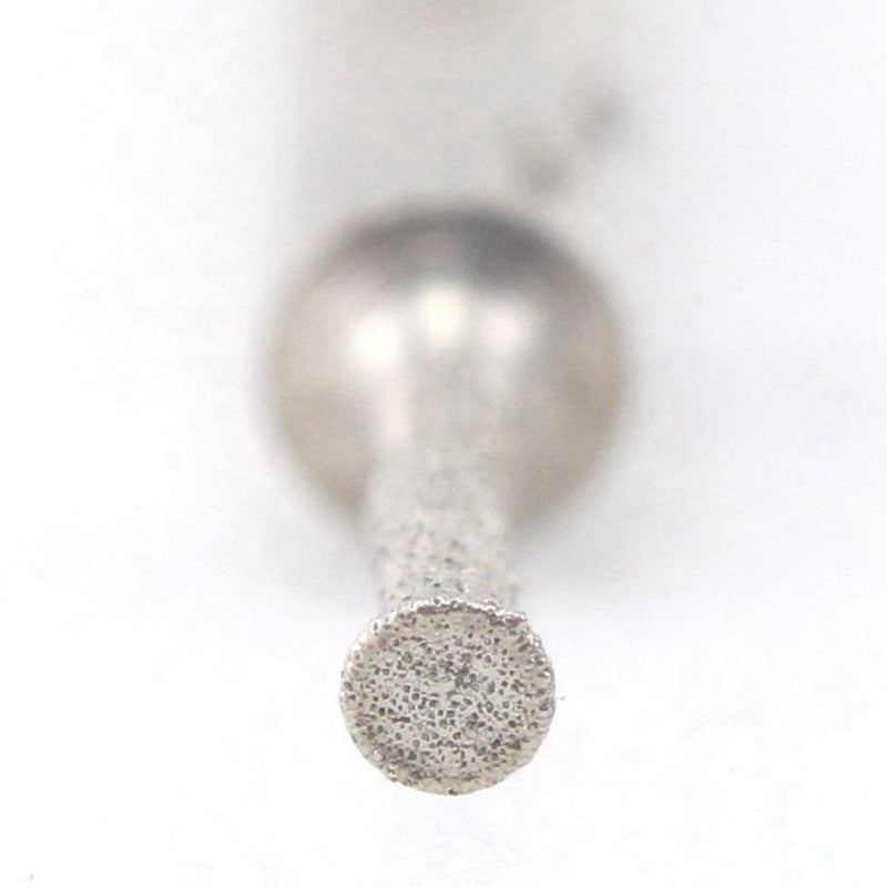 [Australia - AusPower] - 1mm T Shape Head Diamond Grinding Bits 3/32" inch shank Stone Engraving Accessories Tool Head Diameter:1mm 