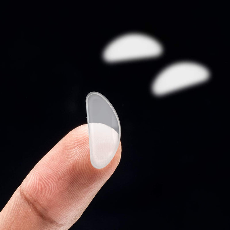 [Australia - AusPower] - Silicone Adhesive Eyeglass Nose Pads - 20 Pairs Nose Pads for Eyeglasses 