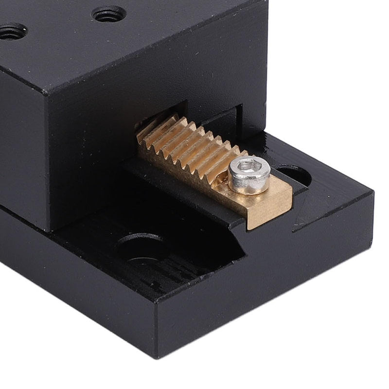[Australia - AusPower] - Aluminum Alloy Linear Stage, 40mm Stroke Manual Dovetail Sliding Platform, with Linear Bearings Roller Guide for Precision Displacement 