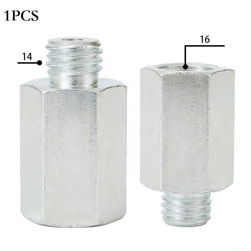 [Australia - AusPower] - M16 to M14 Adapter Suitable for Deep Processing Techniques for Polishing Pads, Drill, Cutting Disc, Polishing Machine (Outer for M14 Inner M16) Outer M14 inner M16 