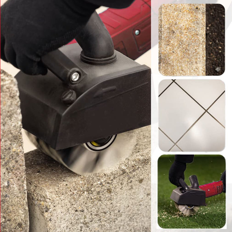 [Australia - AusPower] - Aidelife Plastic Fibre Brush Drum for Flat and Irregular Wood, Stone, Metal Surfaces, Tiles, Joints and Rusty Lawns, Diameter 120 x 100, Wire Drawing Wheel 