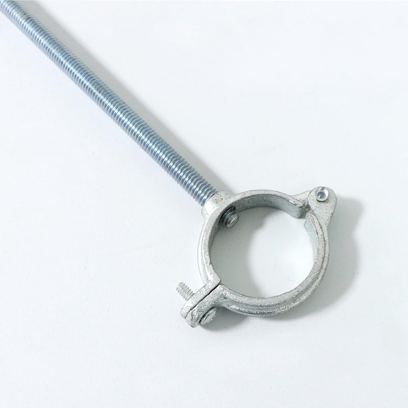 Fully Threaded Rod, Zinc Plated Finishing, 1/4" -20 Thread Size, 12" Length, Right Hand Threads