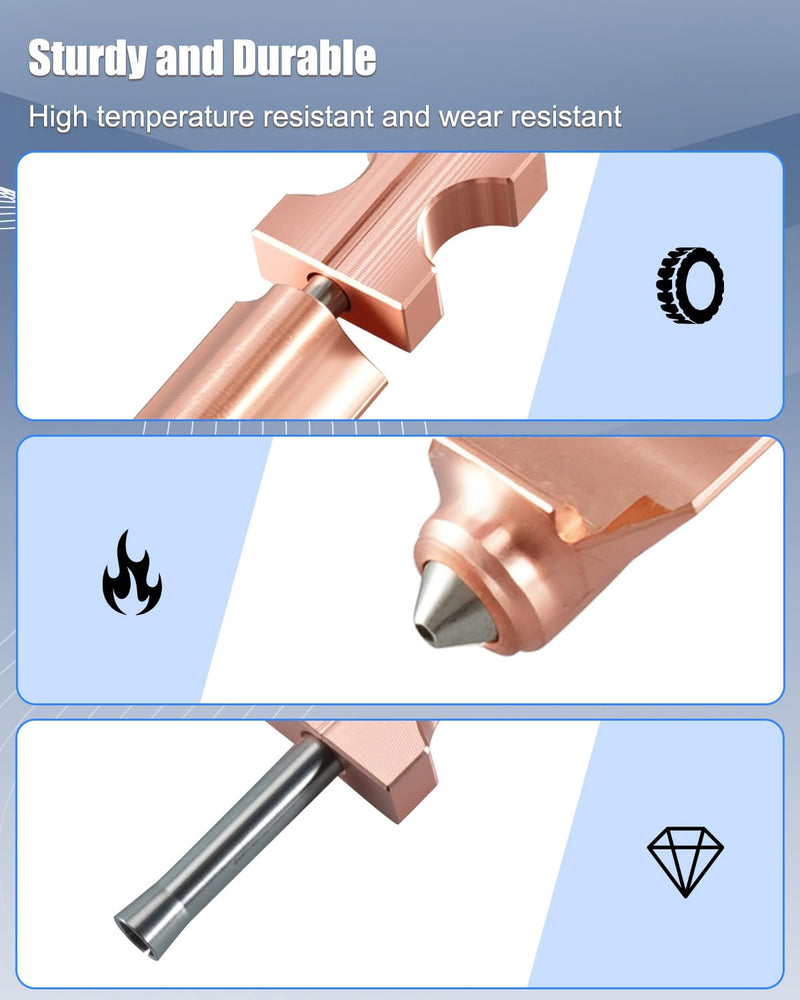 0.4MM Hotend Kit Fit for Flashforge AD5X, Integrated Quick Release Nozzle Extruder with Heater Block & Throat Tube, 2PK Silicone Cover & Nozzle Brush, 3D Printer Accessories