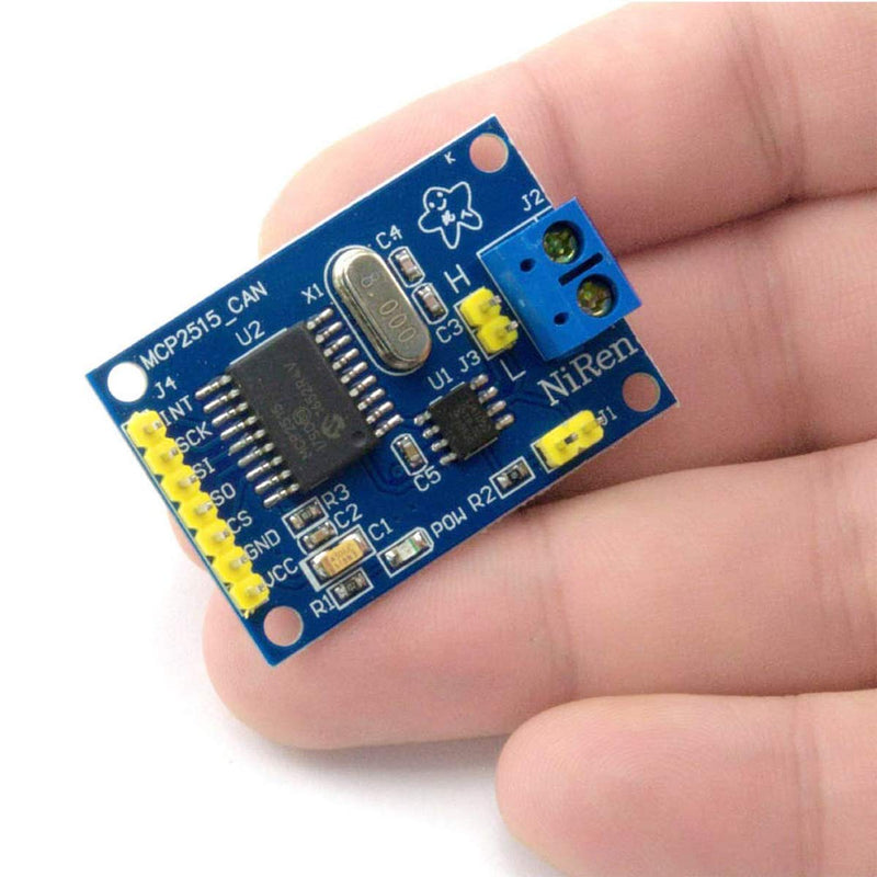 [Australia - AusPower] - Youmile 2pcs MCP2515 CAN Bus Module DC 5V TJA1050 Behavior Module SPI Controller Interface Card with Personal and Personal Lines 51 MCU ARM Controller Development Card 
