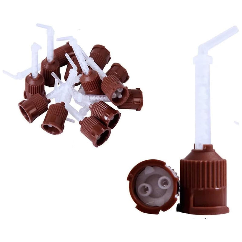 [Australia - AusPower] - 100 PCS Oral Material Mixing Tips Impression (7016 1mm (1:1) Goluao 
