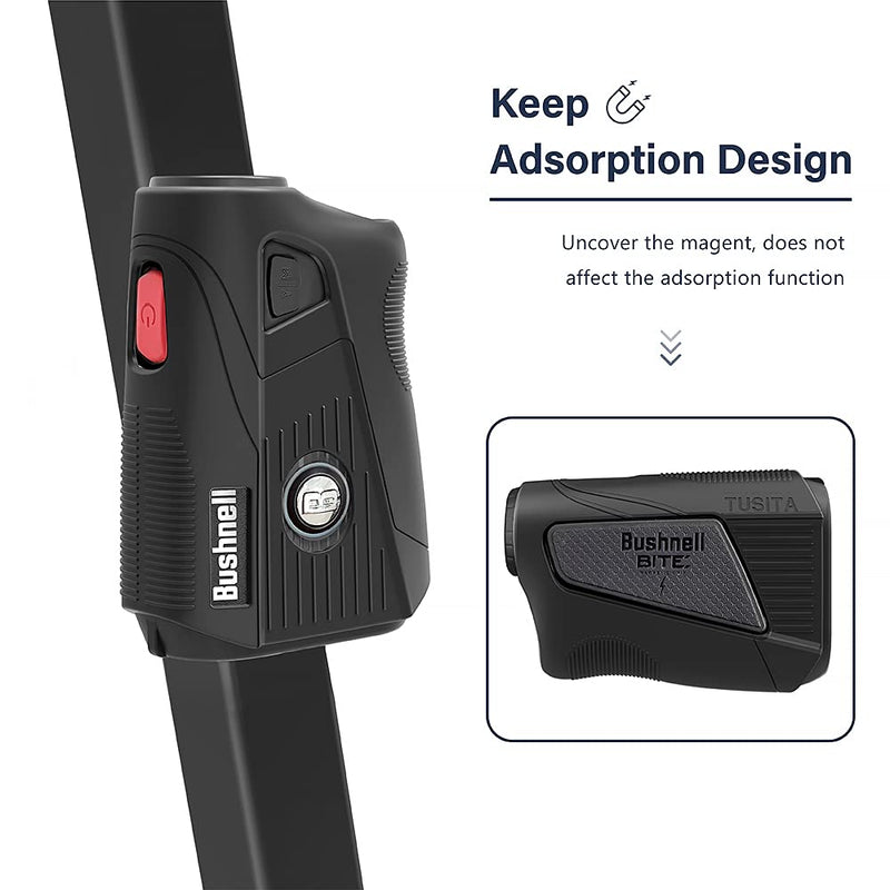 [Australia - AusPower] - TUSITA Silicone Case Compatible with Bushnell Tour V5 Black 