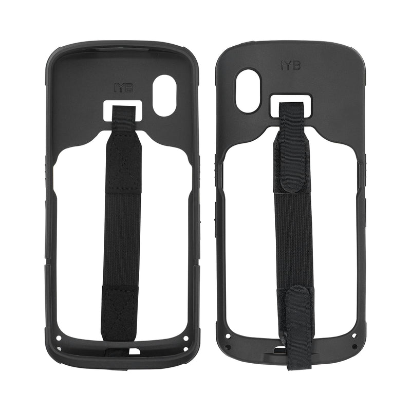 TC15 Protective Case with Handstrap for Zebra TC15 Barcode Scanner Handheld Mobile Computer, Rugged Bumper Cover including strap