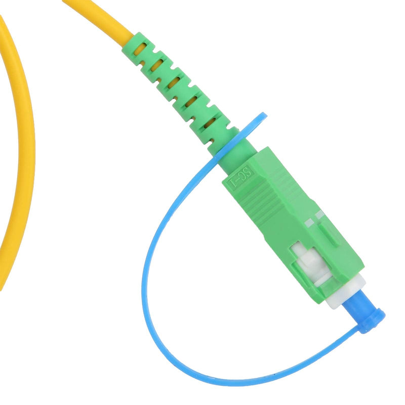 [Australia - AusPower] - Eujgoov 9/125um 500M SC/-SC/Connector OTDR Optical Fiber Launch Cable Singlemode Improving The Accuracy of Test Results 