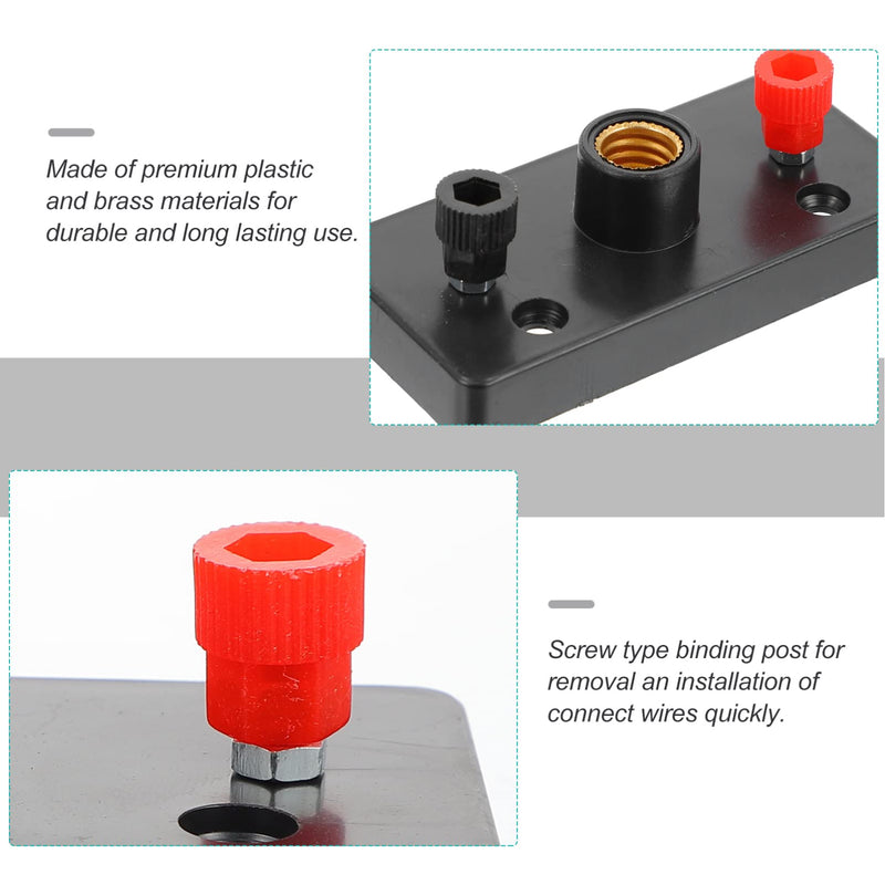 [Australia - AusPower] - Physics Laboratory Physics Laboratory 10PCS Mini Screw Bulb Socket Lamp Holder with Terminal, Physics Electrical Experiment Supplies Electricity Teaching Instruments 